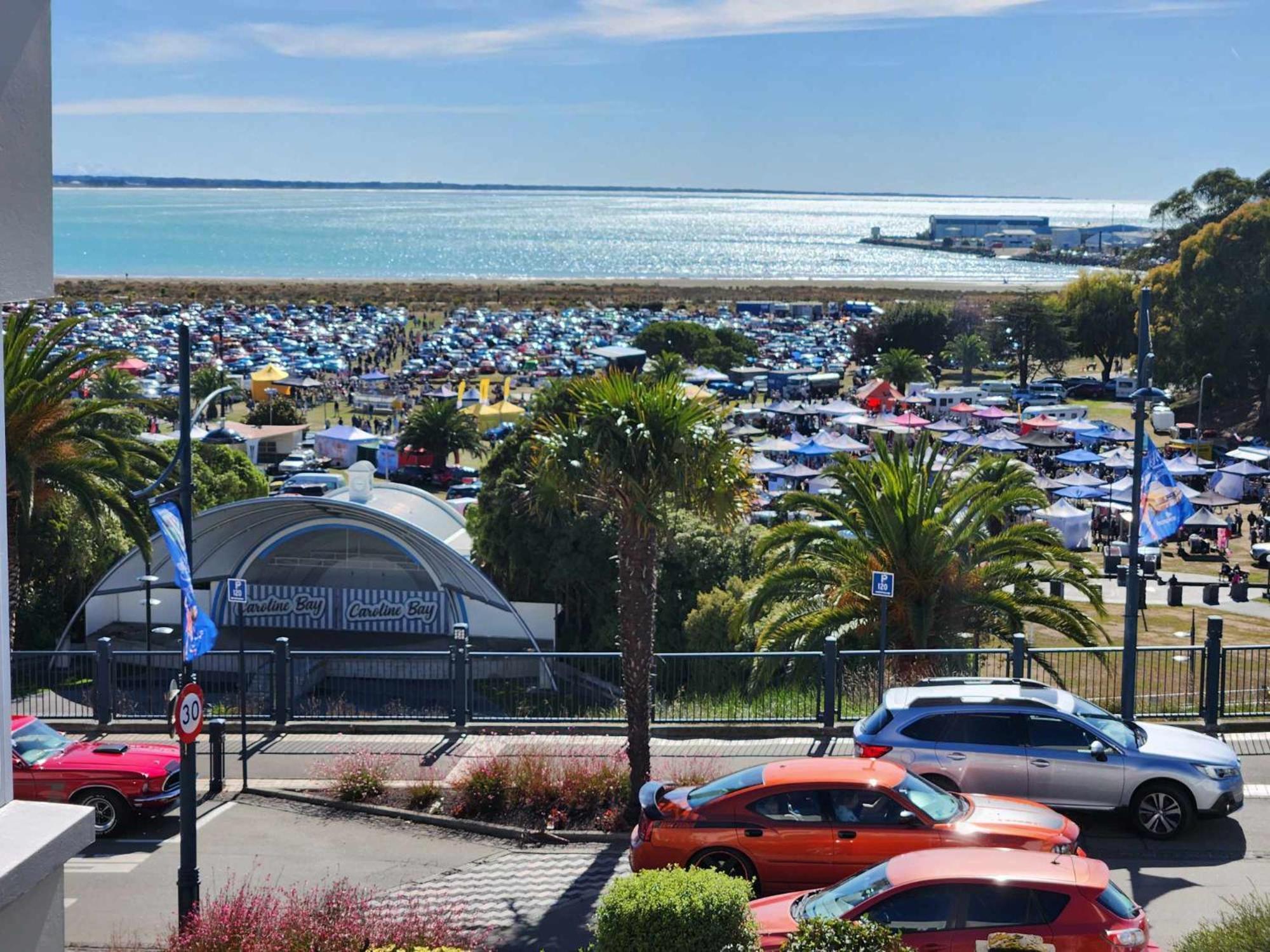 Art Deco Beauty On The Bay Hill Lejlighed Timaru Eksteriør billede